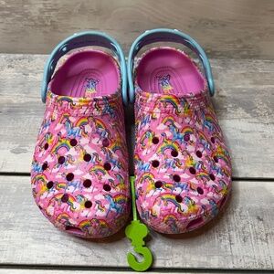 Lisa Frank x Crocs Classic Clogs - Kids Size J2